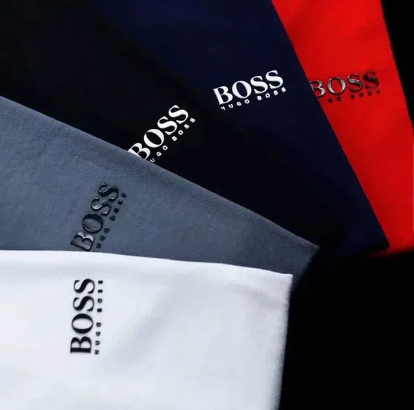 Kit 5 Camisetas H. Boss - Pague 3 Leve 5