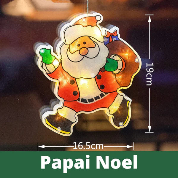 Pêndulo de Luzes Decorativas | Celebre Com o Espírito Natalino [PAGUE 1 LEVE 2 + BRINDE🎅]