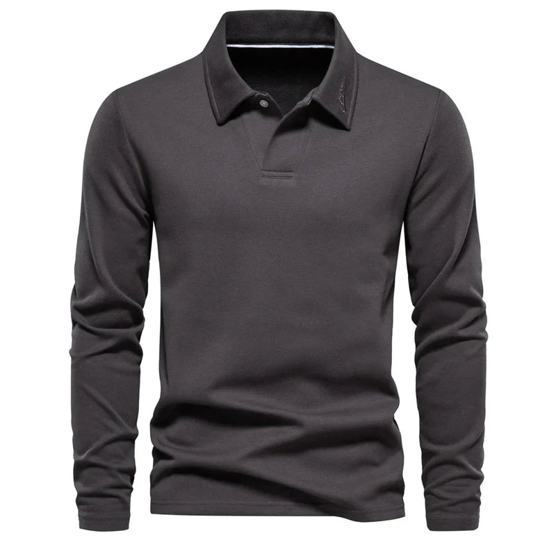 Blusa Polo Manga Comprida Masculino Monarca