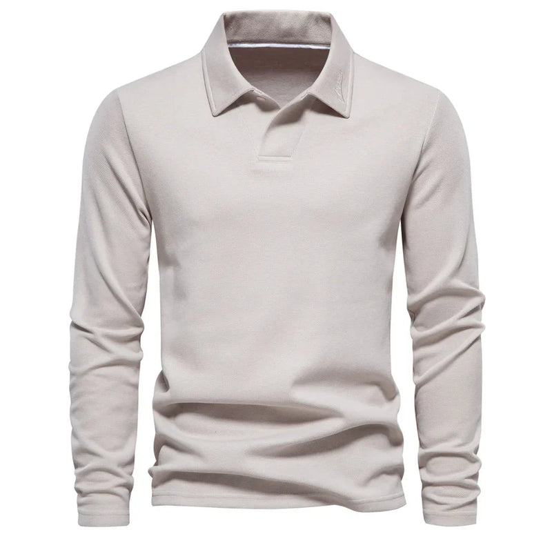 Blusa Polo Manga Comprida Masculino Monarca