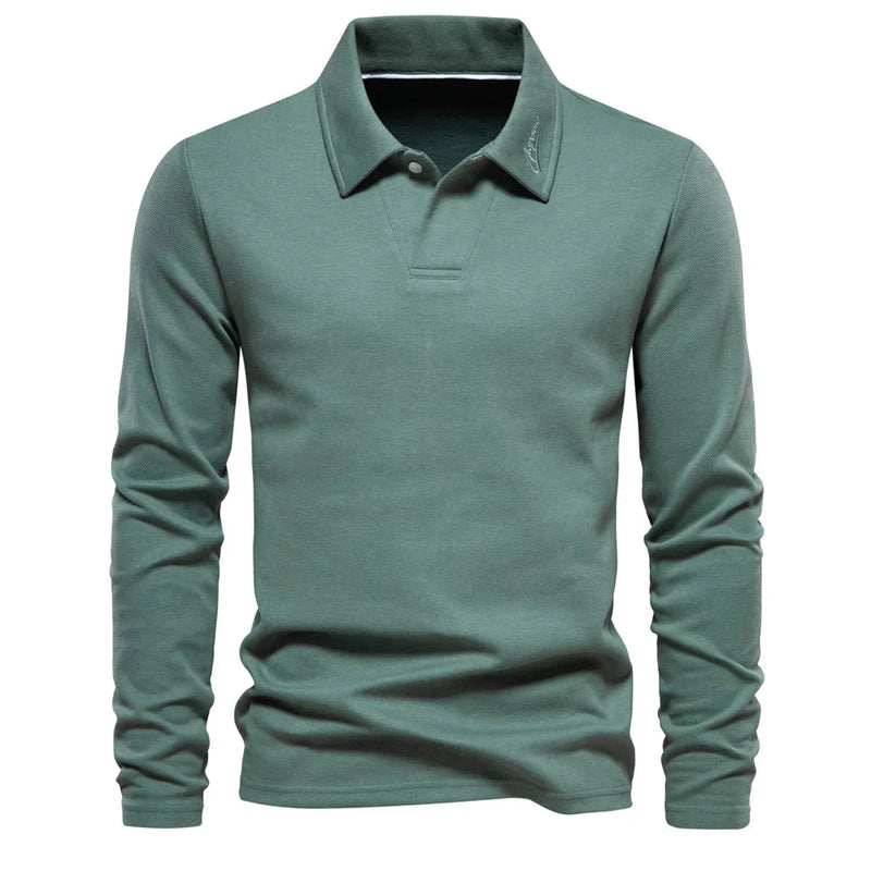 Blusa Polo Manga Comprida Masculino Monarca